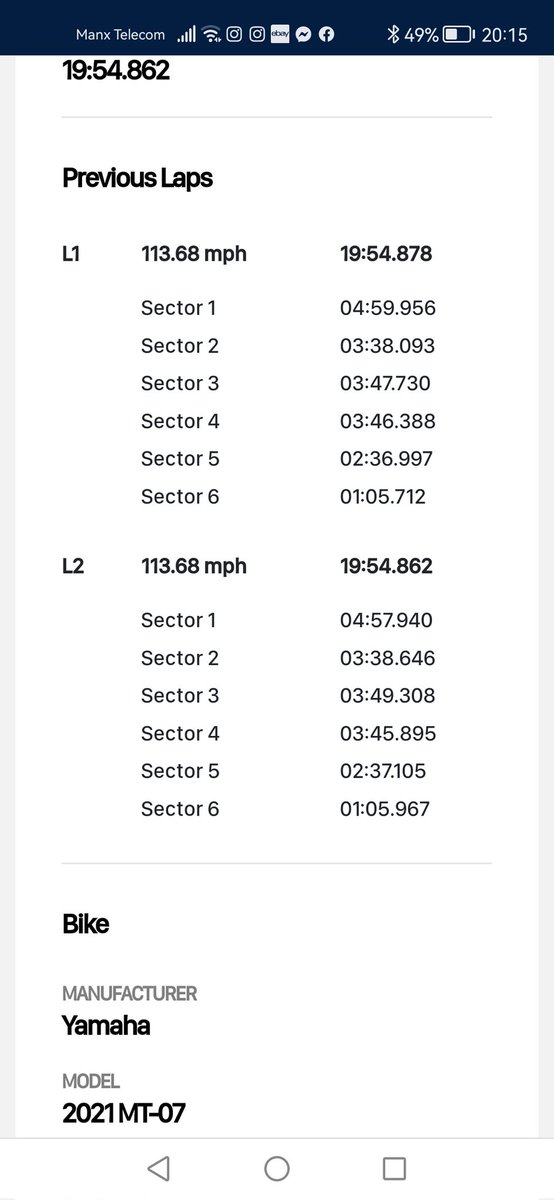 Consistent tonight if nothing else.
Moving forward now.... Big bike times aren't great but I'll keep pushing on.... Starting to come to me now.