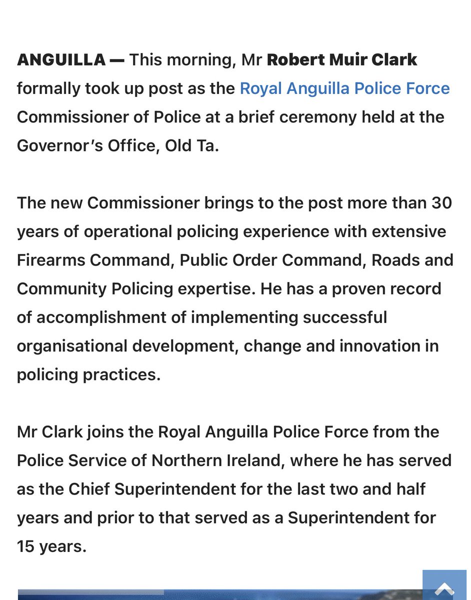 _M_A_Z_Z_A's tweet image. ..are they talking about the same person? Change &amp;amp; innovation in police practices? Is this another way of describing a fatigued force?  PSNI sold Anguilla a lie. I’m amazed captain incompetence raised his head on this. Now eyes are firmly back on him. Where’s the robust inv?#Muir