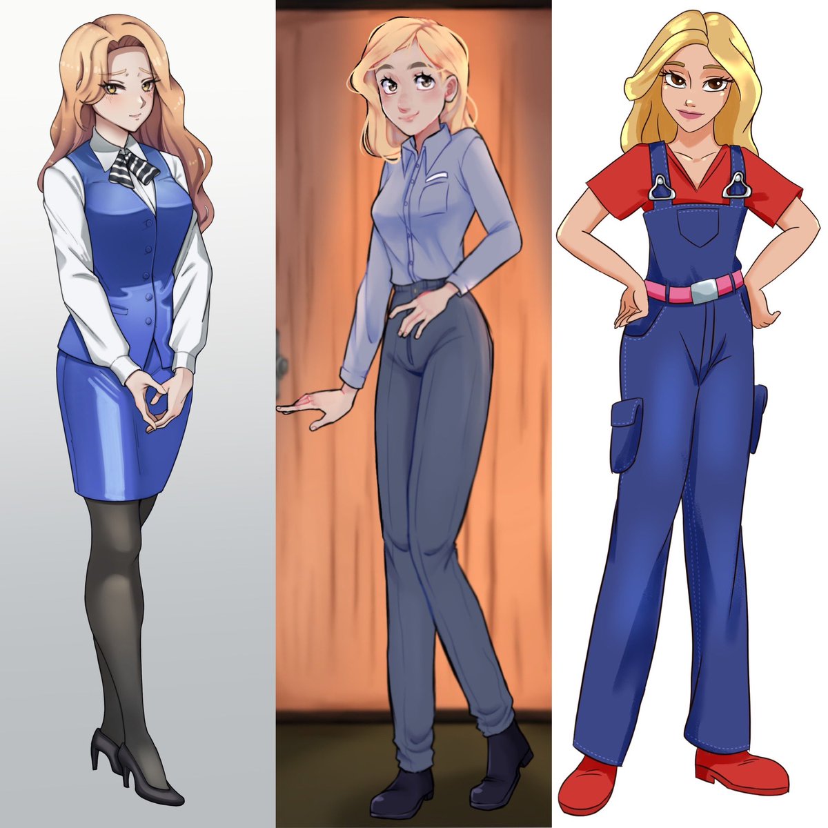 Here is Allison, pick an outfit and enjoy!
(If I win the raffle of course)