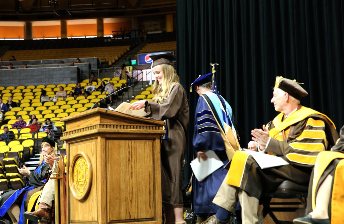 🎓✨ Time has flown since graduation! ✨🎓

We're still reflecting on the incredible graduate student commencement speech by Amanda Tracy. Her words emphasized the power of advocacy as an action rather than a word.

💪💙#ClassOf2023 #UWyoCoEd #UWyo #WyoEdChat #WyomingEducation