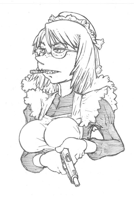 【5月のらくがき】を見せびらかす会
メイドちゃん月間 