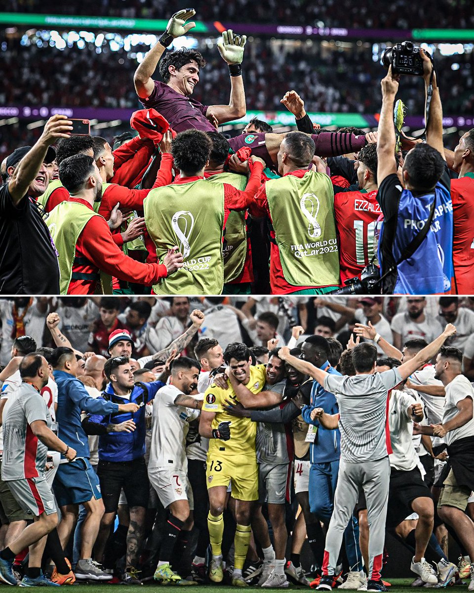 Bono showed up when it mattered most for Morocco in the World Cup and Sevilla in the Europa League final.

What a keeper 👏🇲🇦
