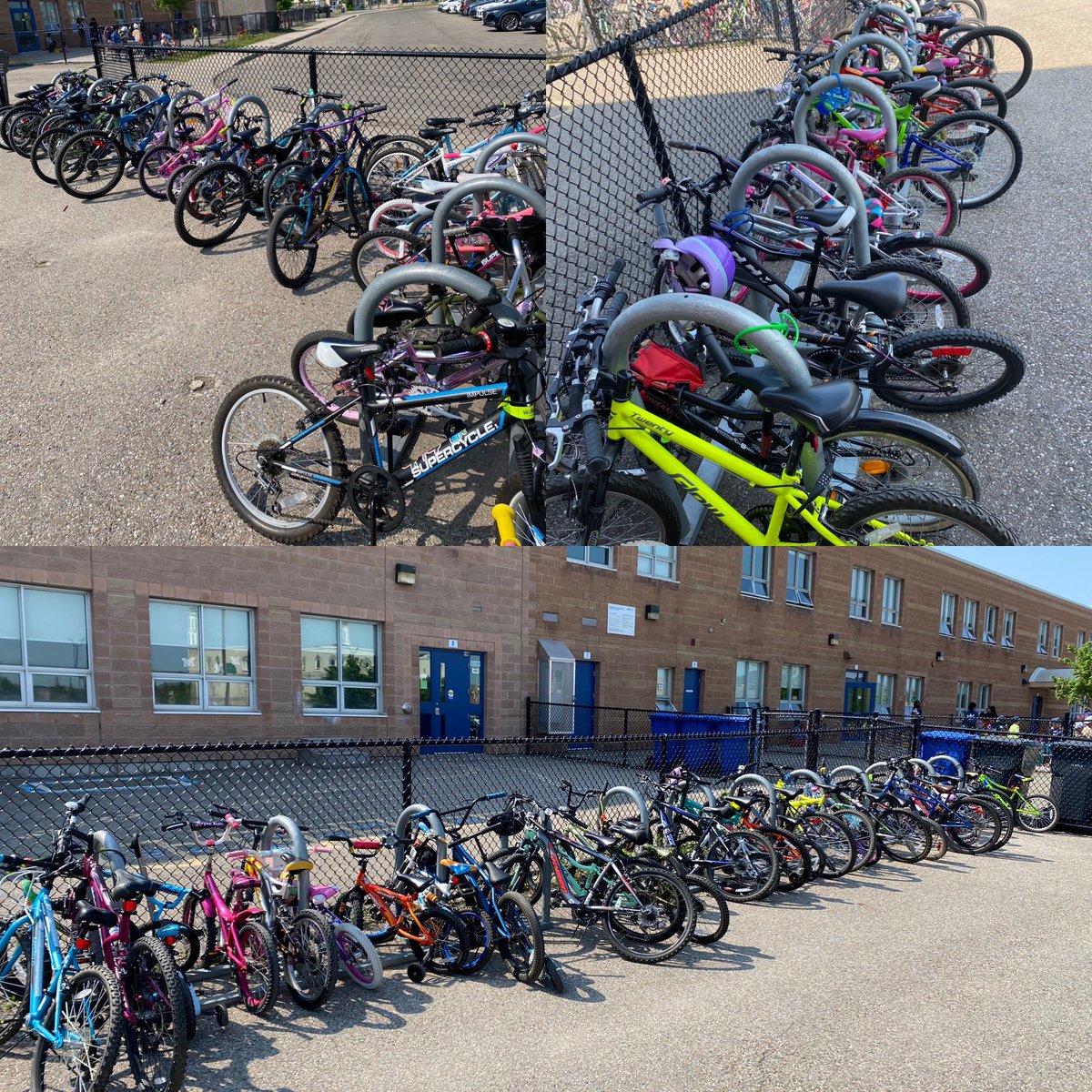 Day 3 of #B2SWPeel and standing room only!  89 Bikes 🤩 <a href="/PeelSchools/">Peel District School Board</a> <a href="/regionofpeel/">Peel Region</a> <a href="/bikebrampton/">BikeBrampton</a> <a href="/OntarioAST/">Ontario Active School Travel</a>