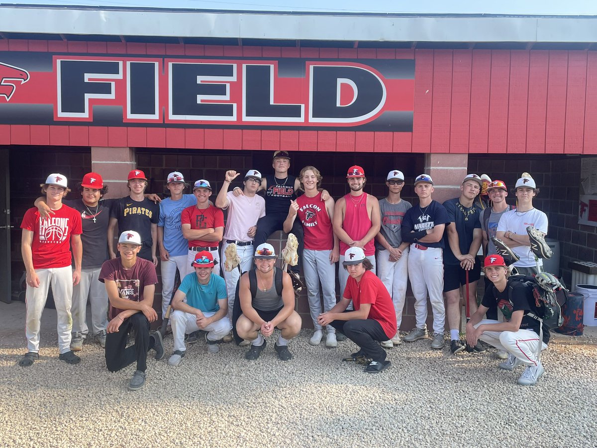 Happy 18th to half of our Blonde Bombers, #11 in your program and #1 in your hearts, Braxton Baumberger.