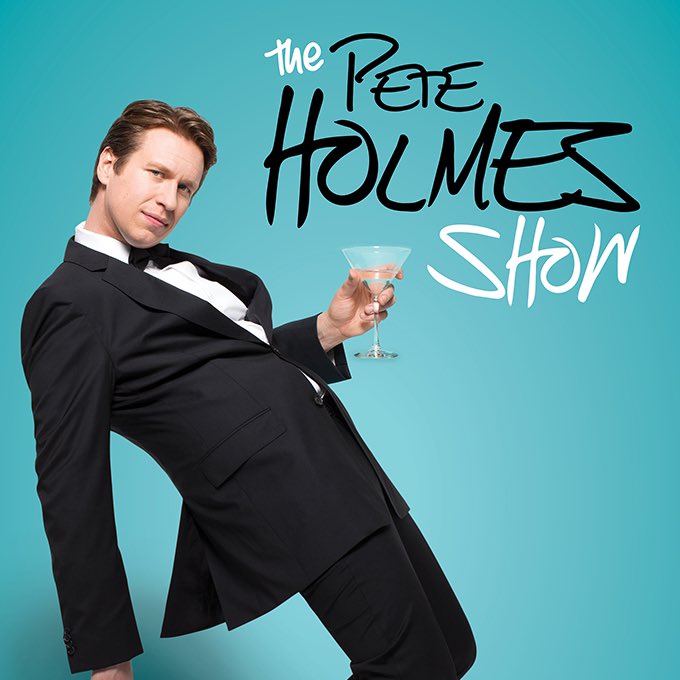 TeamCoco's tweet photo. Our friend @peteholmes joins Mike and @jessiestwats on today’s #INSIDECONAN! They discuss how Conan plucked him from obscurity and gave him his own Late Night talk show which led to his HBO series Crashing. Listen: https://t.co/qFjSUzwH4E https://t.co/4PqCmqLsNL