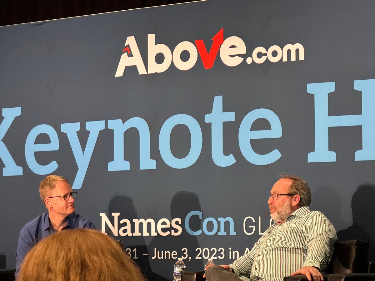 seoadvice's tweet image. Fireside Chat with Jimmy Wales, Co-Founder Wikipedia #NamesCon #Digital