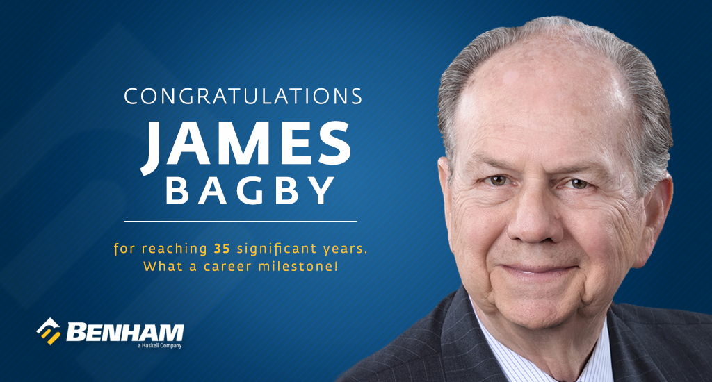 BenhamHaskellCo's tweet photo. Happy work anniversary James Bagby! Somehow, the stone tablets we used to keep track of your service years has gone missing. We'll just say it's been a very loooong time...

In all seriousness, we extend our heartfelt gratitude for your outstanding service, loyalty, &amp; commitment! https://t.co/pNvbpbD5dD