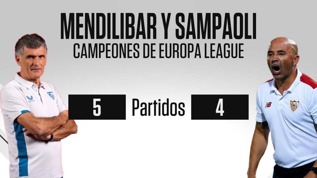 ¡Suma para Sampa! Mendilibar y Sampaoli, los 'cerebros' del Sevilla campeón en la #UELxESPN.