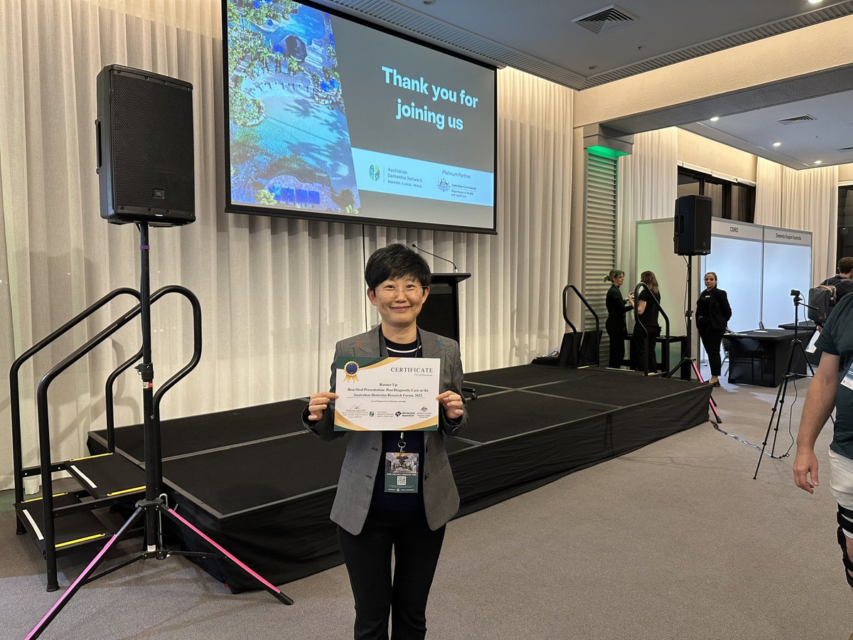 ForyouYing's tweet photo. Such a surprise and humble achievement for best oral presentation in post diagnostic theme. Thanks everyone to make this scary journey so enjoyable #ADRF2023 https://t.co/Qtsd6gkWnF