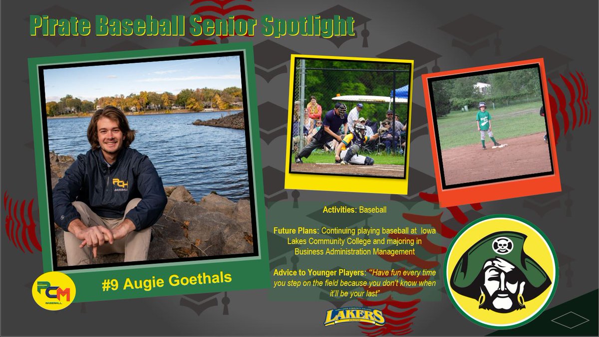 Park Center-Columbia Heights-Maranatha Baseball (@pcdugoutclub) on Twitter photo Celebrating another senior, congrats August (Augie) Goethals #PCHMBaseball #PiratePride <a href="/PCDugoutClub/">Park Center-Columbia Heights-Maranatha Baseball</a> Celebrating another senior, congrats August (Augie) Goethals #PCHMBaseball #PiratePride <a href="/PCDugoutClub/">Park Center-Columbia Heights-Maranatha Baseball</a>