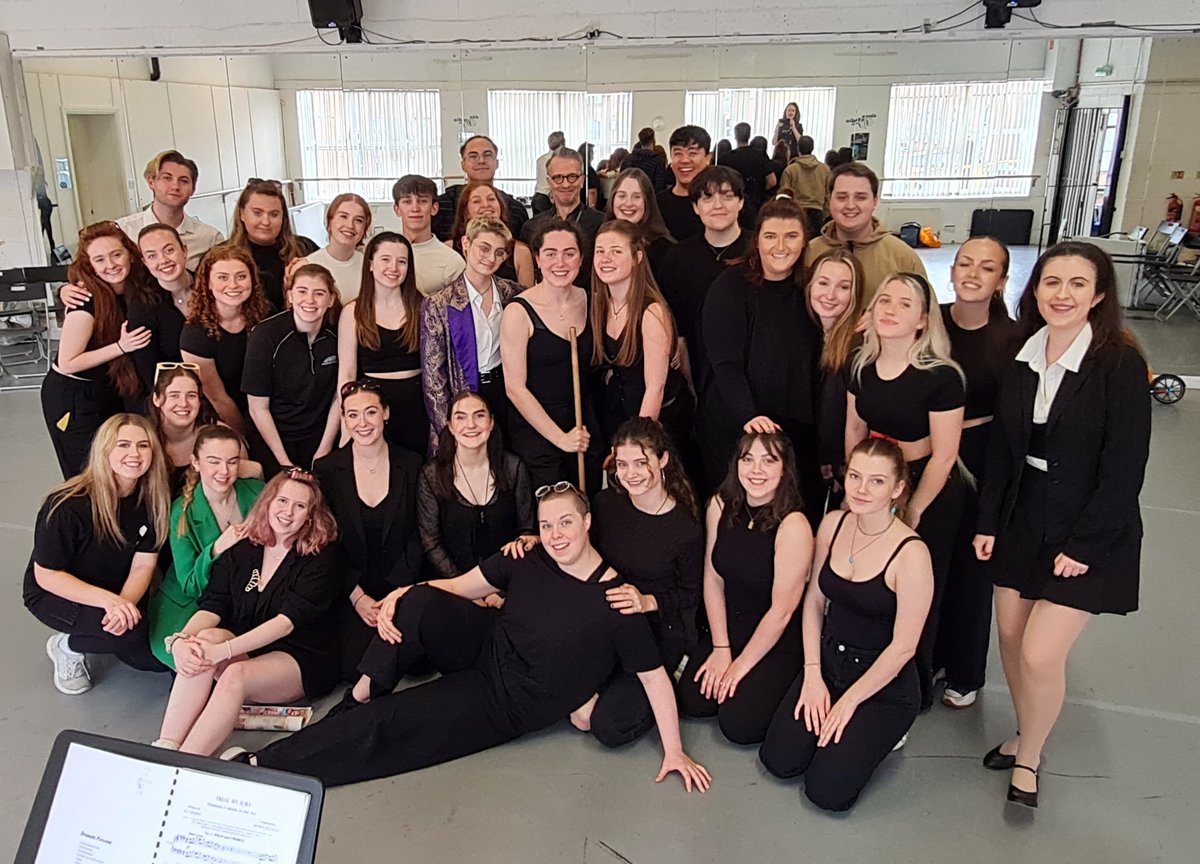 What a day! Rehearsal, a full run, followed by the Assessment itself. So proud of our talented first years <a href="/LeedsDrama/">Leeds Conservatoire School of Drama</a>, who have totally embraced their G &amp; S project, #TrialbyJury. So much fun!