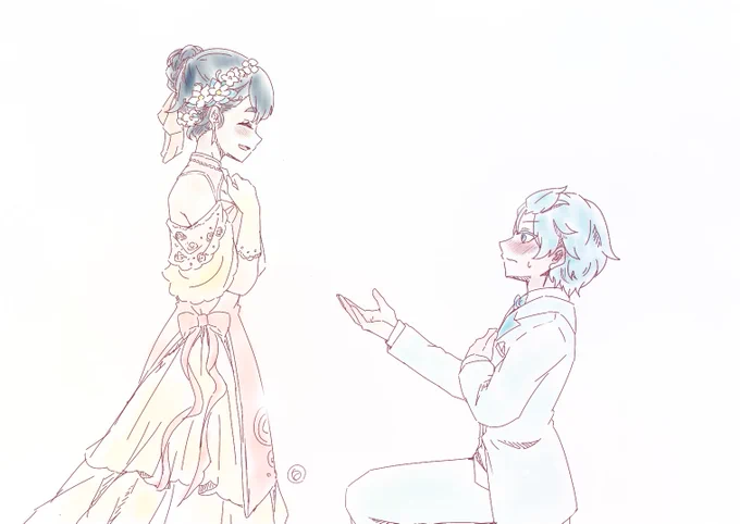 って事で前に描いたジュンブラなレザ蛍重香ゆくたおベネエミ上げときますね