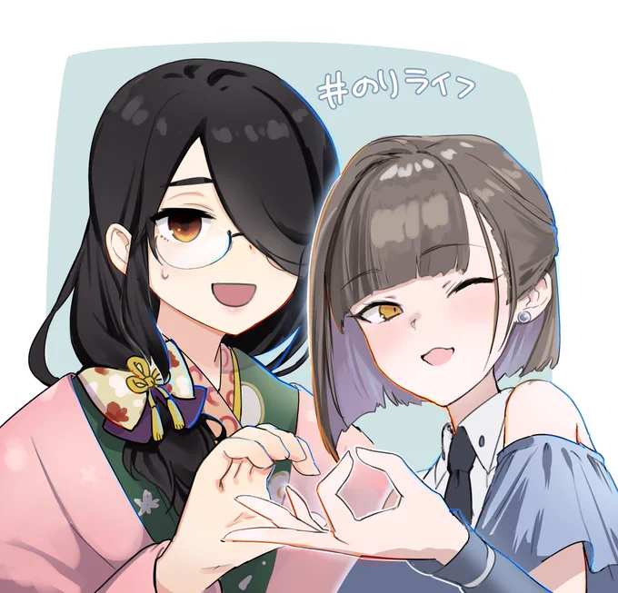 今の私の原点 イラストレーターになる勇気をもらったお二人です #のりライフ