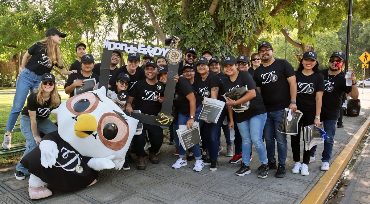 DirMegamedia's tweet image. 98 AÑOS EN FAMILIA | Alegría, entusiasmo, reconocimiento y compañerismo, el común denominador en los festejos por el aniversario de @DiariodeYucatan. Reseñas, vídeos y galerías de fotos, en apartado especial de yucatan.com.mx : bit.ly/3qnYwW2 #DYInforma