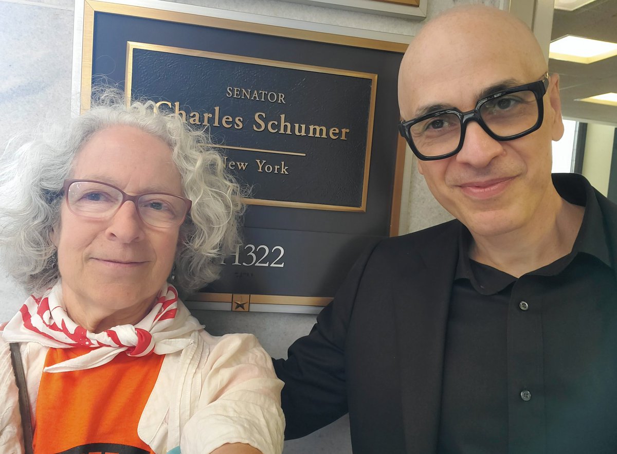 Busy day in DC with @ClimateDefiance & visiting senators urging them to pass a #cleandebtceiling bill. #StopMVP