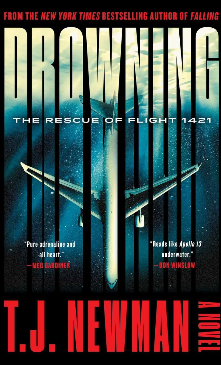 I just finished #DrowningTheRescueOfFlight1421 by @T_J_Newman and I'm blown away. This is easily going to be one of the years best.