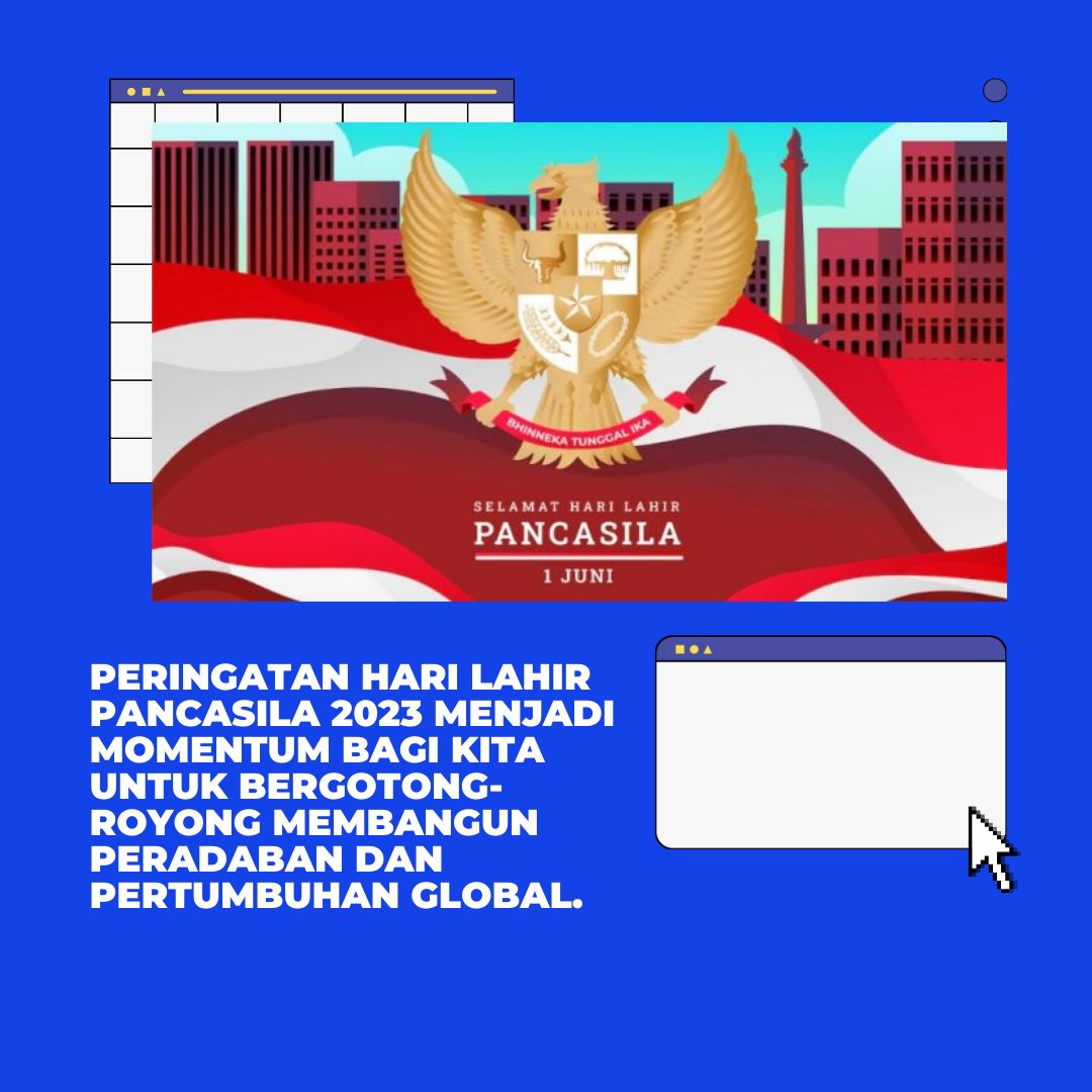 Ini menjadi momentum bangsa untuk lebih maju #PancasilaGotongRoyong
Harga Diri Bangsa