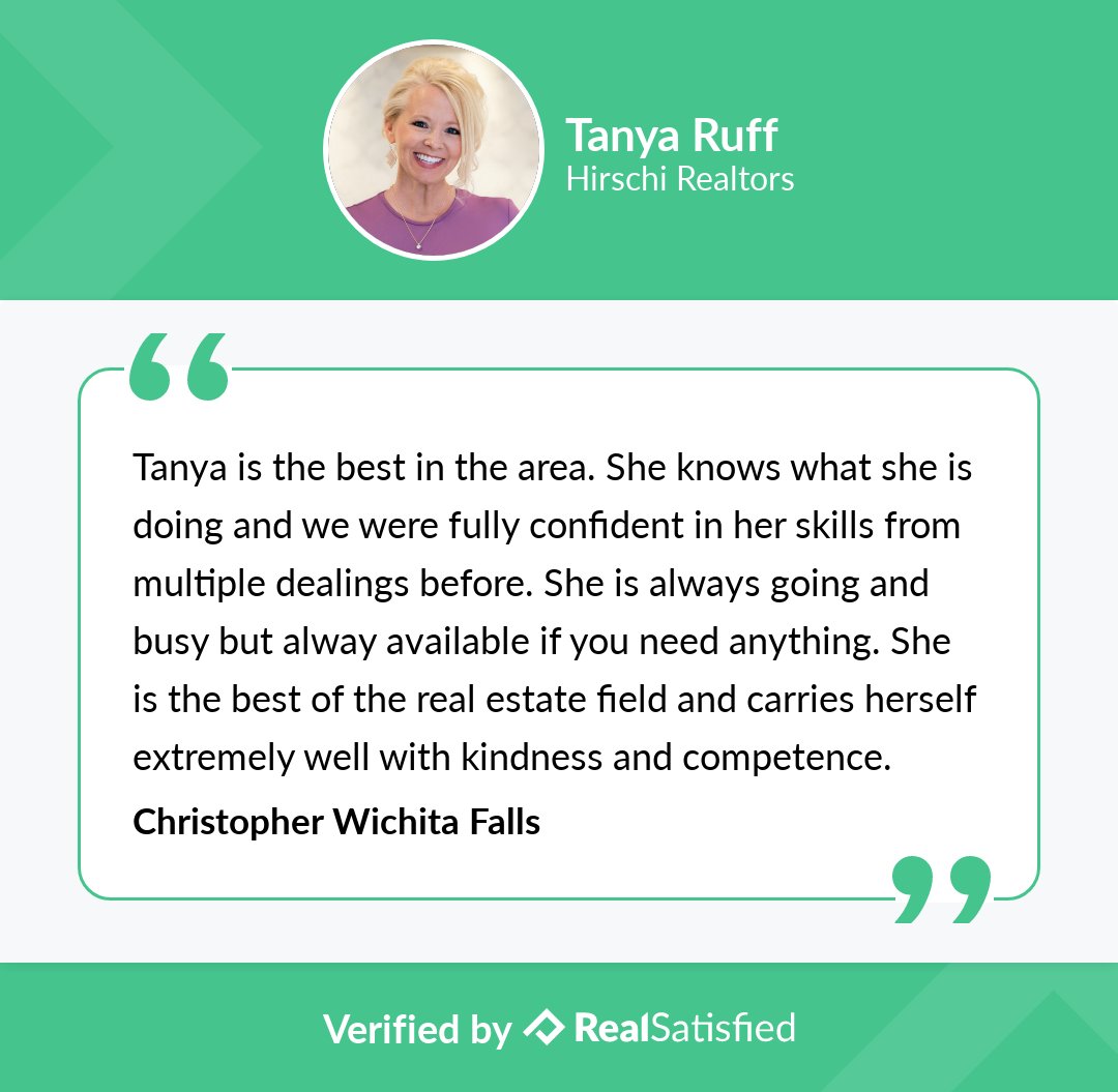 RuffRealtor's tweet image. Nothing is more encouraging than a good client testimonial. app.realsatisfied.com/Tanya-Ruff via @realsatisfied