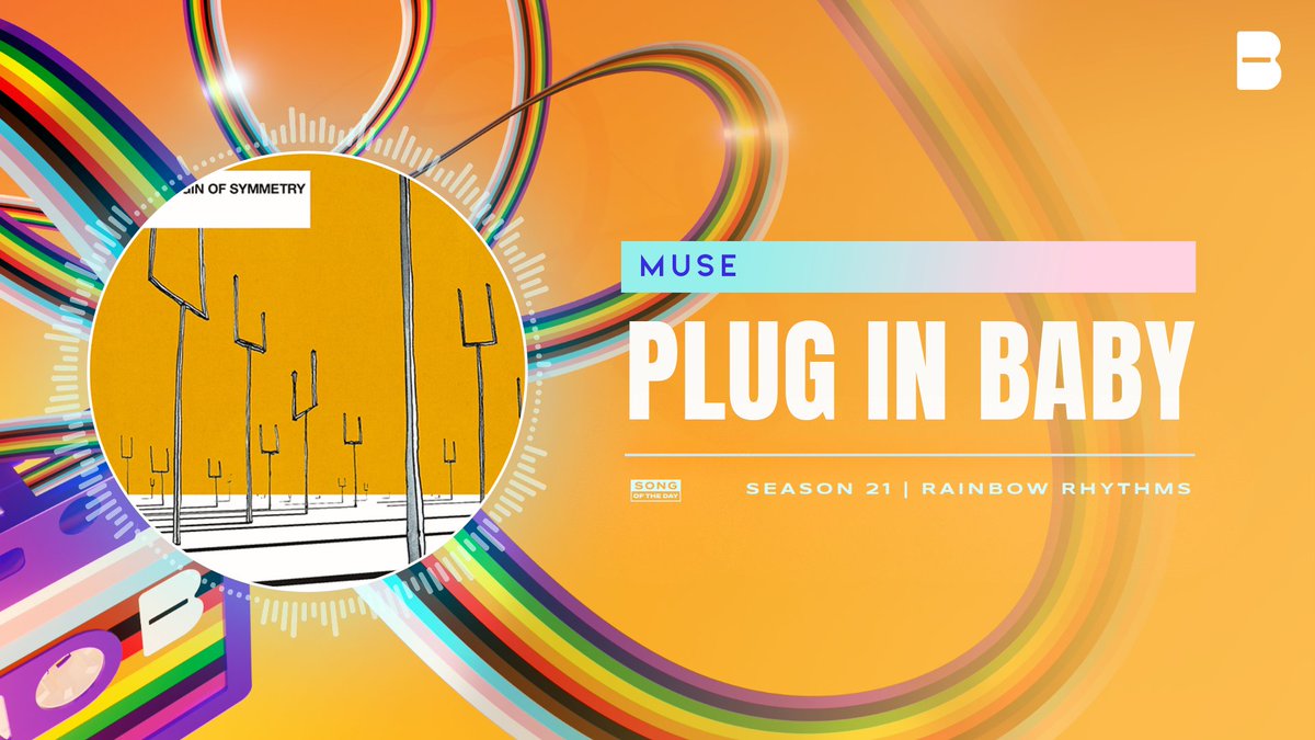 With their pro-queer stance, Muse has continuously made efforts in writing LGBTQIA+ positive lyrics. Their 2001 hit Plug In Baby was originally supposed to talk about transhumanism, before becoming more abstract. Play the catchy riff now via our Tour Pass: RAINBOW RHYTHMS! https://t.co/OSxL81mhgm