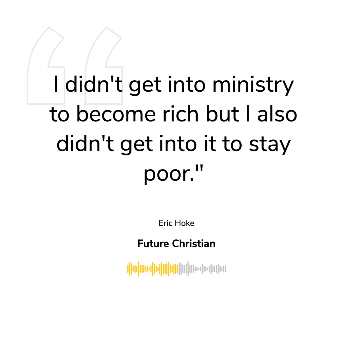 Future Christian tweet media