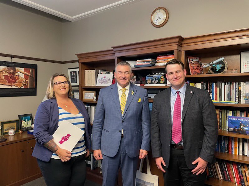 Thank you <a href="/jamesbezan/">James Bezan</a> for meeting with our YBN Chair and IBAC Chair today and discussing the important topics of the insurance industry!
