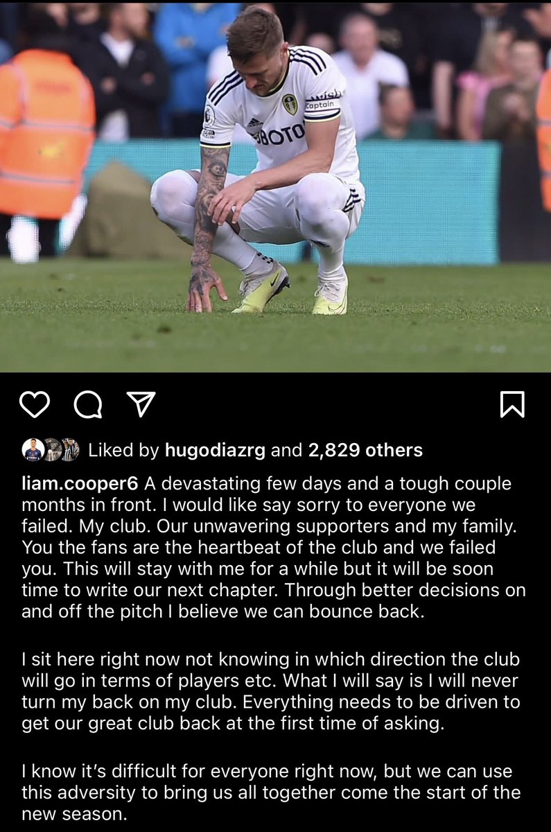 A statement from Coops. #LUFC