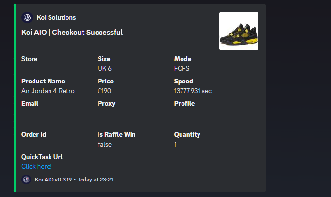 M (@ghxst365) on Twitter photo couple of checkouts these past few days thanks <a href="/Koi_AIO/">Koi AIO</a> 🤑📈
cg <a href="/11Notify/">11 Notify⚡</a>
toolbox <a href="/AuroraTools/">Aurora Tools</a>
<a href="/PorterProxies/">Porter Proxies</a> <a href="/TheResiLab/">ResiLab</a> couple of checkouts these past few days thanks <a href="/Koi_AIO/">Koi AIO</a> 🤑📈
cg <a href="/11Notify/">11 Notify⚡</a>
toolbox <a href="/AuroraTools/">Aurora Tools</a>
<a href="/PorterProxies/">Porter Proxies</a> <a href="/TheResiLab/">ResiLab</a>