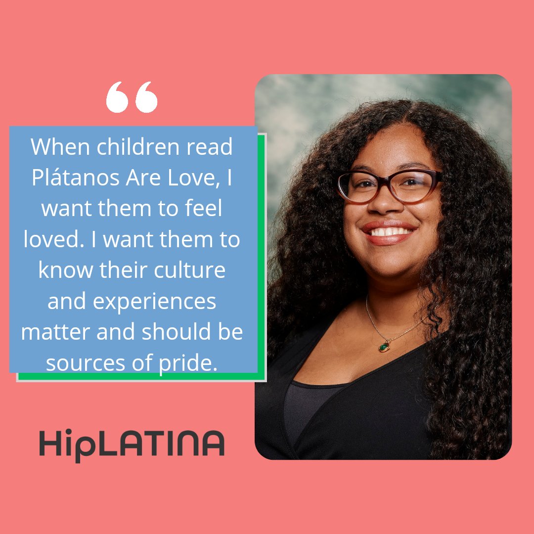 I'm so grateful to Ashley Mercado of @hip_latina for writing this piece entitled "Alyssa Reynoso-Morris Talks ‘Plátanos Are Love’ and BIPOC Representation in Publishing" 
Link here and on my website's media page -  hiplatina.com/alyssa-reynoso…