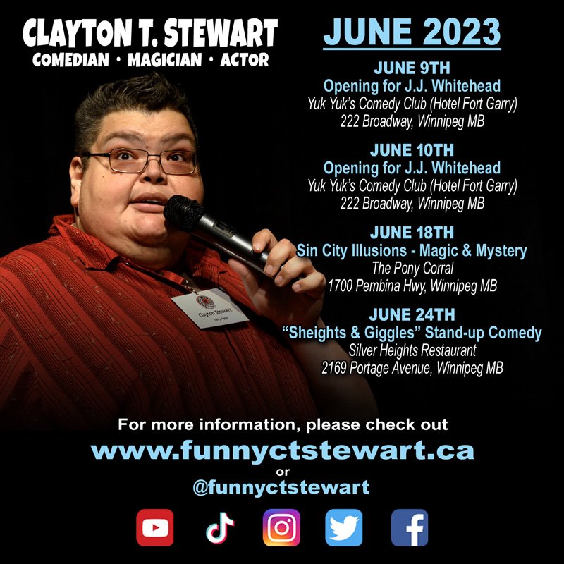 Want to see me perform LIVE?