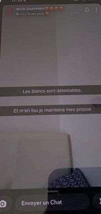 tanguy_france's tweet image. Vous vouliez une énième preuve que le racisme anti-blanc existe ? Regardez ça.