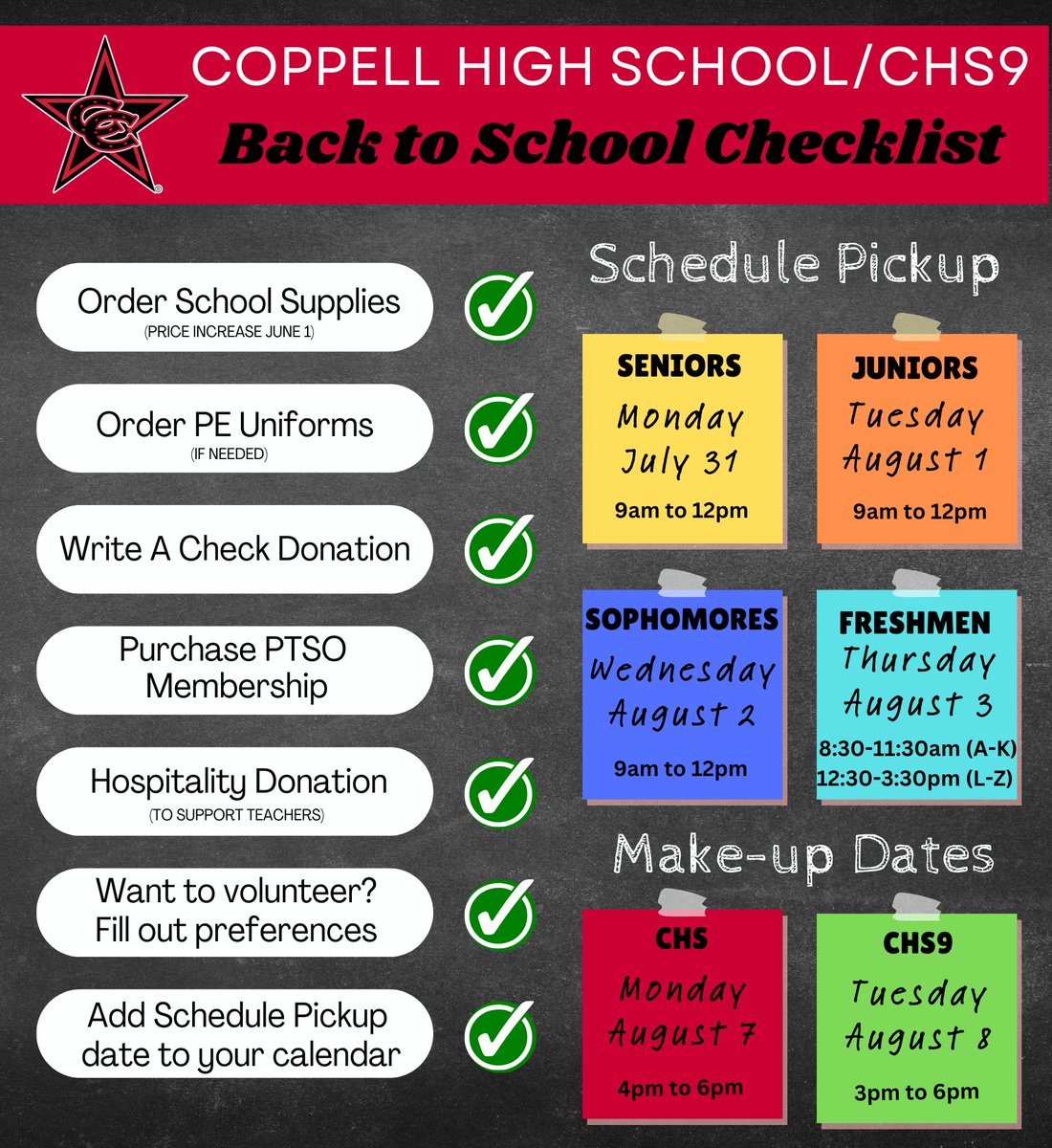 CHS PTSO tweet media