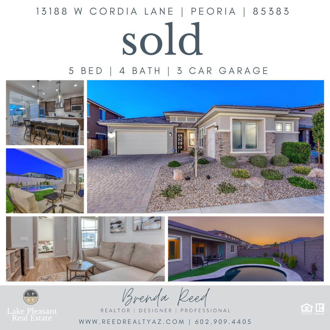 BrendaReedAZ's tweet photo. This fabulous Taylor Morrison 2021 build home in Granite Hills SOLD today for $725,000!! Congratulations to our sellers!

Brenda Reed
Realtor®️ | Designer | Professional
Lake Pleasant Real Estate https://t.co/SlxXA2zG7W
