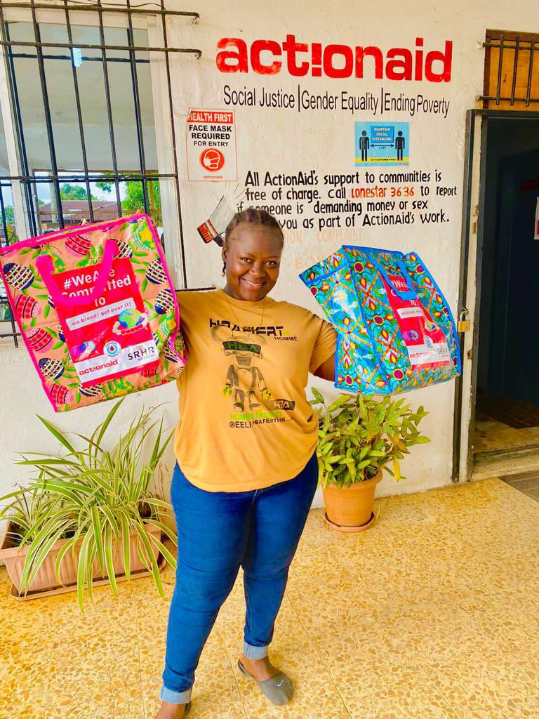 The SRHR Network of Liberia headed by Miss <a href="/GarmaiYarsiah/">Garmai T. Yarsiah</a> and with supports from <a href="/AALiberia/">ActionAid Liberia</a> and other prominent donors will eventually launch the Dignity Bags initiative for female inmates at the Monrovia Central Prison in commemoration of the International Menstrual Hygiene Day.