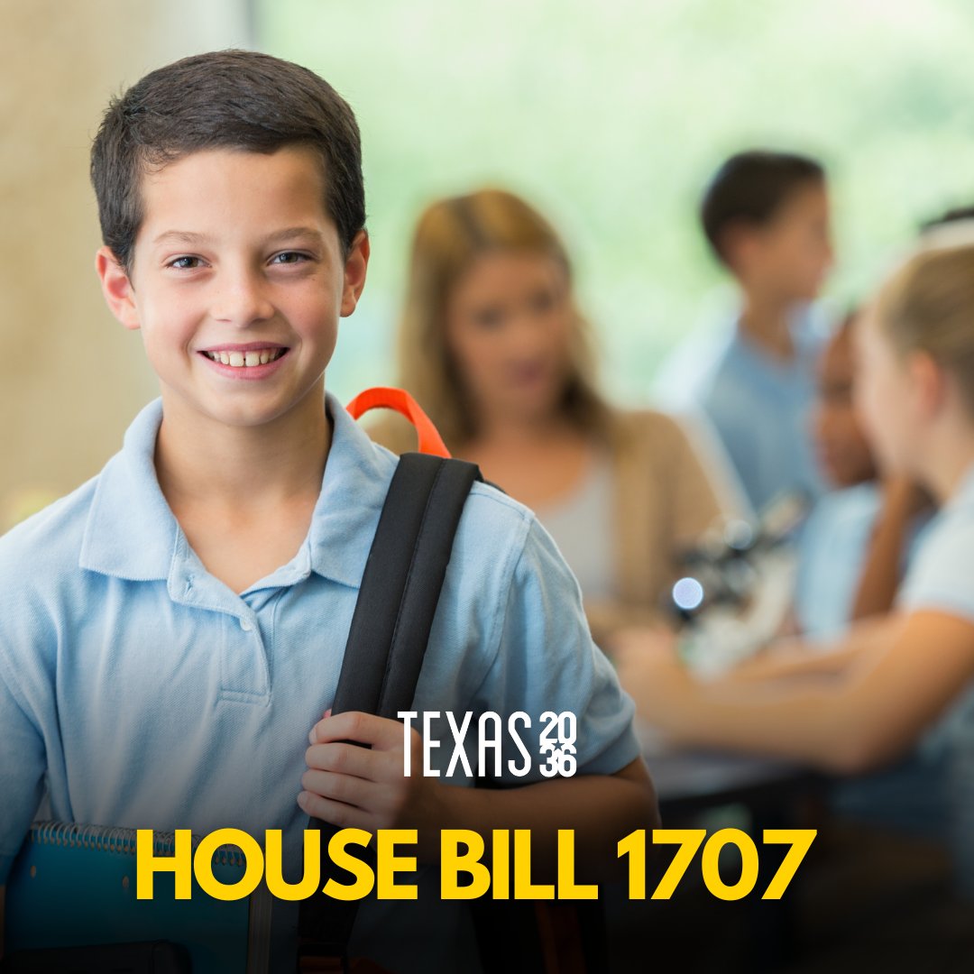 Congrats to @StephanieKlick & @SenBryanHughes on the passage of #HB1707, which would require charter schools to be treated the same as a school district for zoning, permitting and fees or other assessments. #txlege #txed