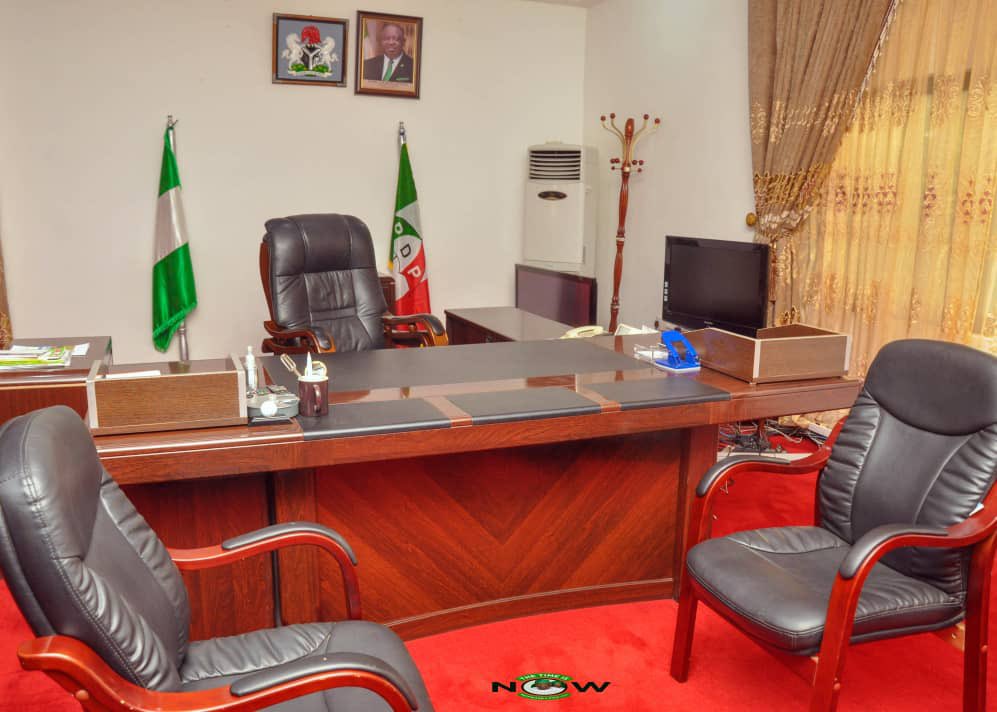 JosephinePiyo's tweet photo. Today marks the beginning of my tenure as Deputy Governor of Plateau State, as I stepped into my office for the first time. https://t.co/DoabxqBSTc