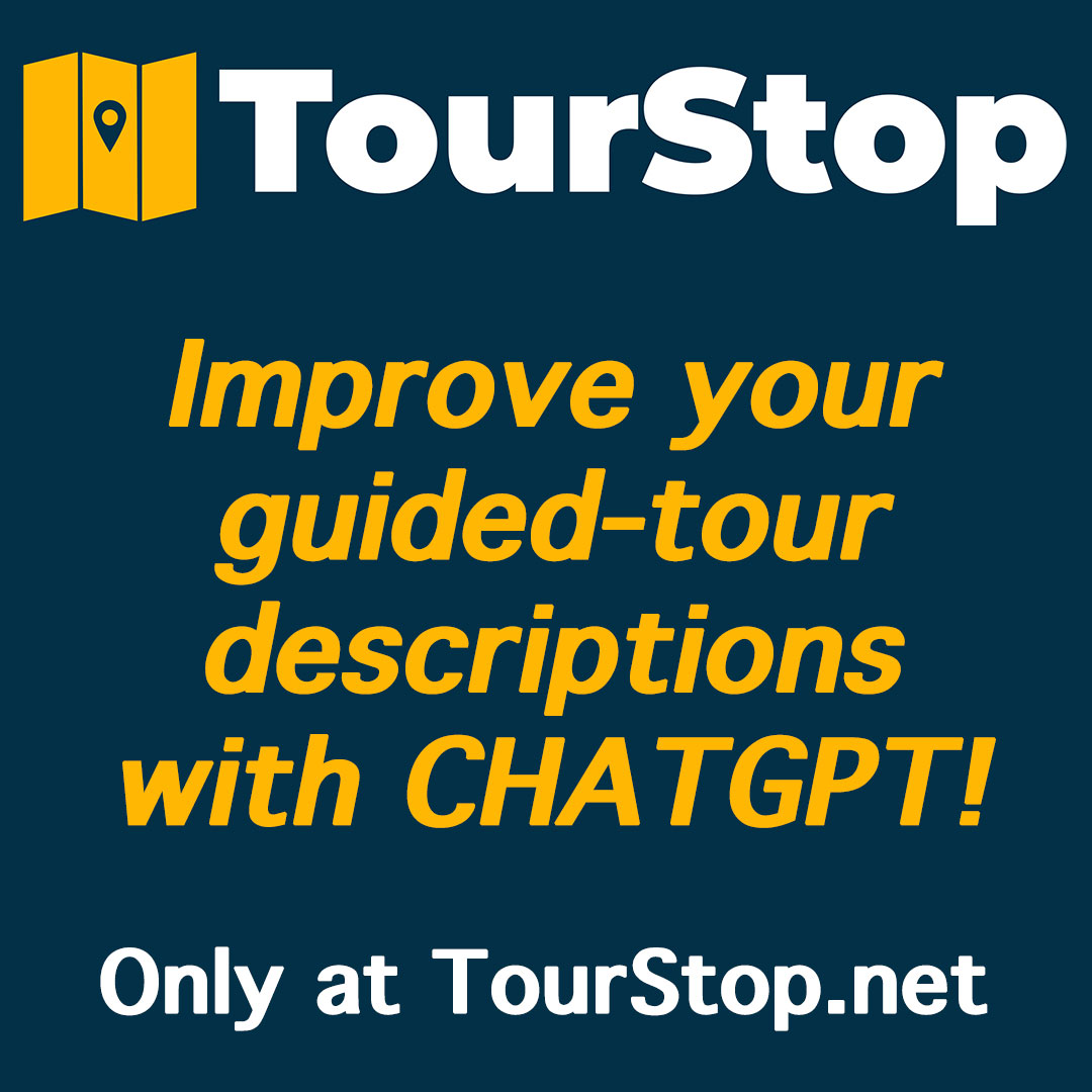 TourStopNet's tweet photo. We've integrated ChatGPT into TourStop to improve the descriptions of your TourStop display. Simply type into the prompt what you need a description of and it will search the internet for you and display in paragraph form. https://t.co/mftHMTO8qZ