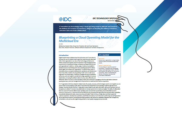 VMwareAria's tweet photo. 🚨@IDC Technology Spotlight: Blueprinting a #CloudOperatingModel for the #MultiCloud Era 🚨
In this paper, you will learn:
1️⃣ Potential challenges in the #cloud journey
2️⃣ Benefits of a #COM
https://t.co/0dqQ2IDRnX https://t.co/gDW64vhAfL