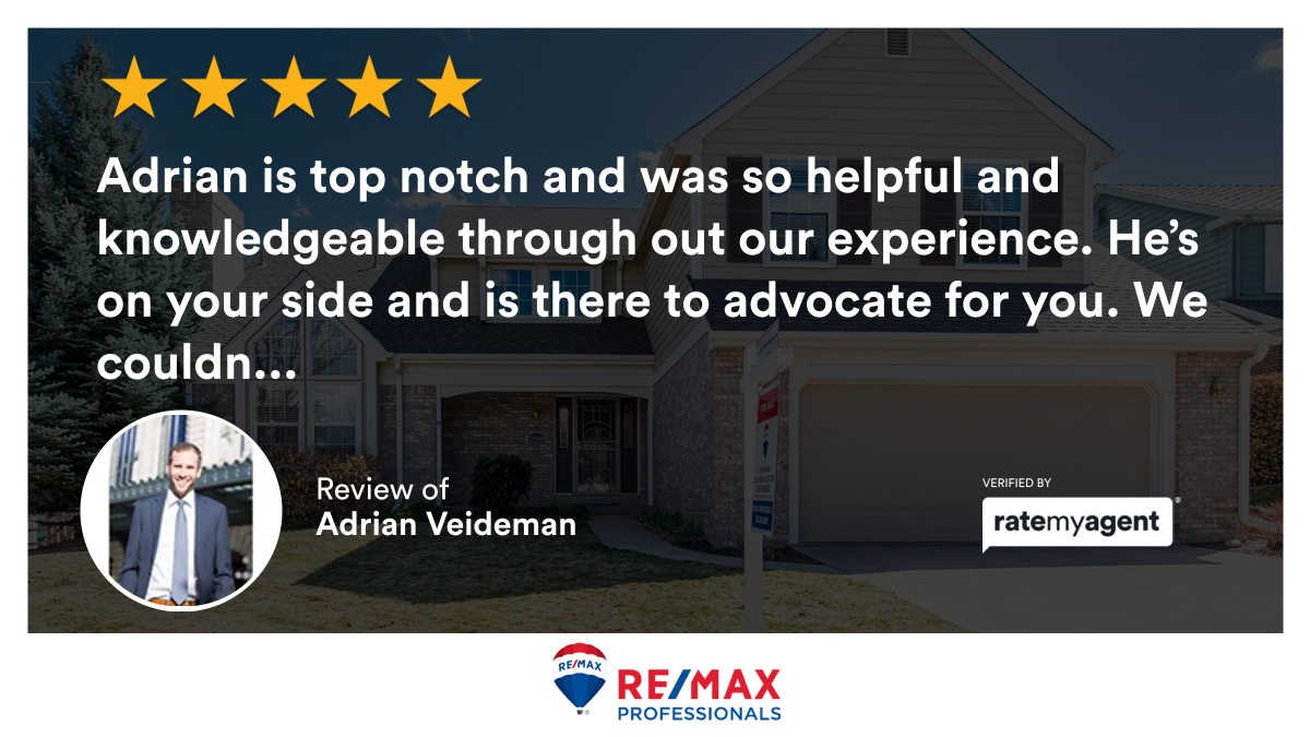 Veids's tweet image. My latest RateMyAgent review in Centennial.

rma.reviews/kC79cqK4QRUk

...
#ratemyagent #realestate #REMAX_Professionals__Highlands_Ranch