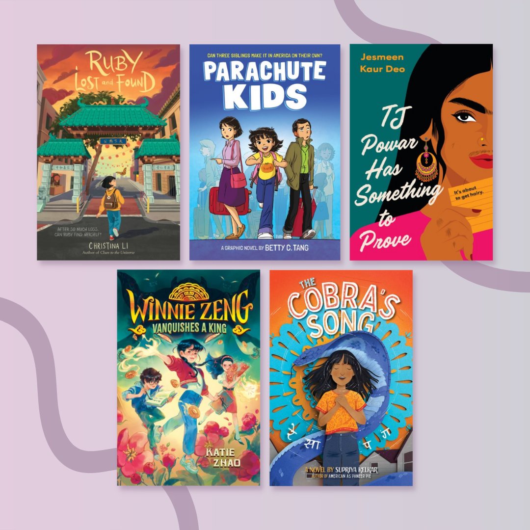 Closing out AAPI Heritage Month with a few of our favorites!

Have you read any of these titles? Let us know your favorites!

#aapiheritagemonth #chapterbooks #childrensbooks