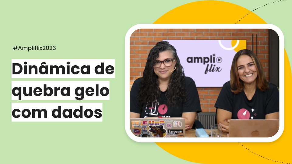 Que tal uma dinâmica quebra gelo para iniciar uma nova aula super personalizada? É isso mostramos no #Ampliflix 182! Com o modelo pronto, você pode editar e criar o seu próprio quadro, transformando em uma atividade de revisão ou facilitação. Acesse em: youtu.be/bpF5MfiRd30
