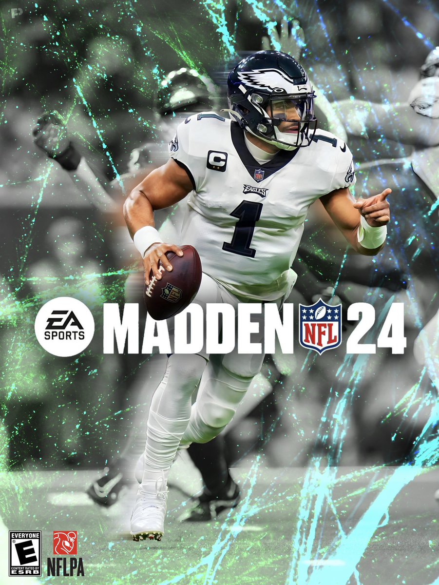 pheaglescentral's tweet photo. Jalen Hurts on the cover of Madden 24 👀 https://t.co/3eHEMfPVwH