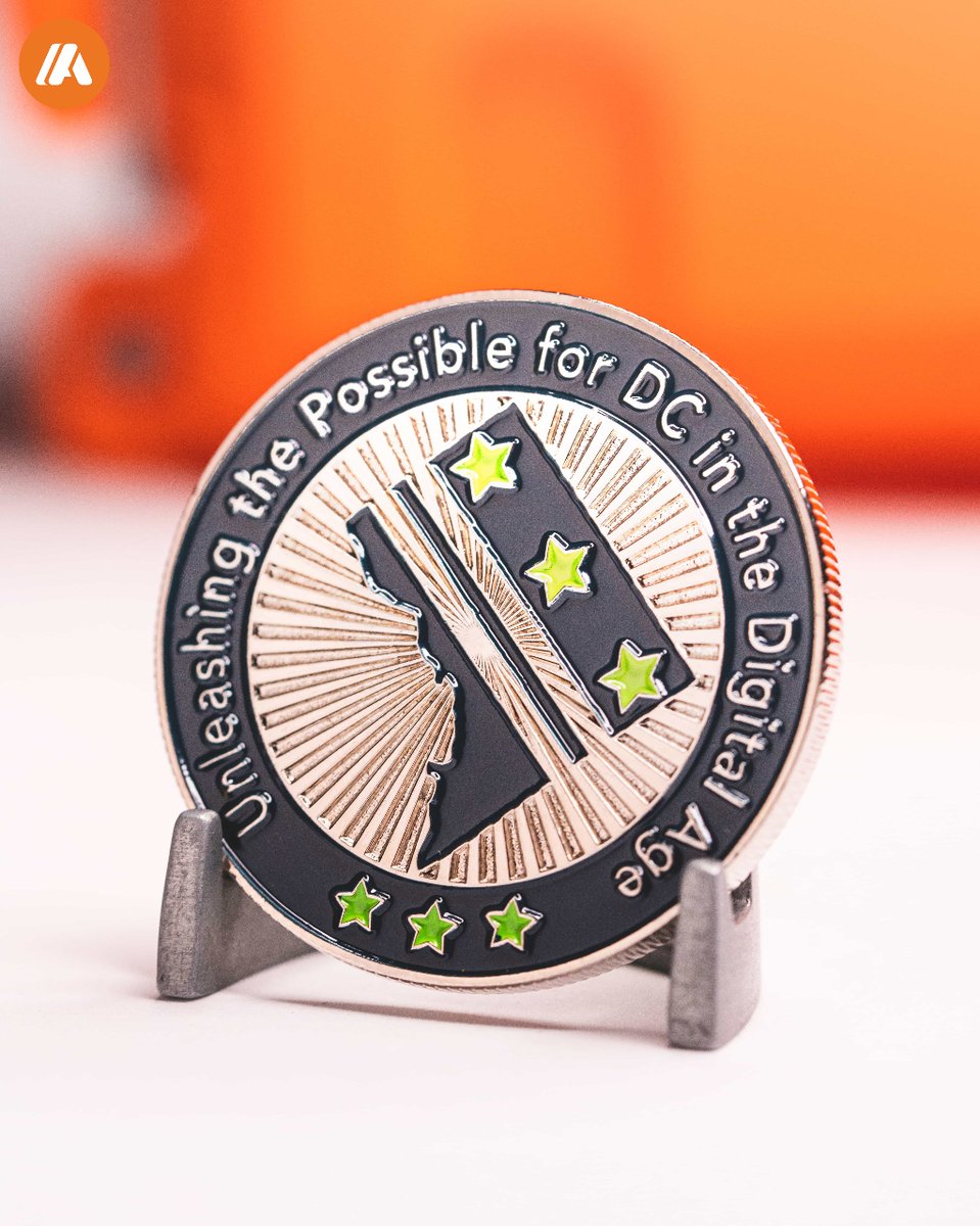 'Unleashing the Possible for DC in the Digital Age'
.
.
.
#AllAboutChallengeCoins #AllAbout #wasingtondc #dc #technology #digitalage #technologyofficer #cybersecurity #challengecoin #challengecoins #coinscollectors #customcoin #militarycoins #challengecoindisplay #coinmaker #coin