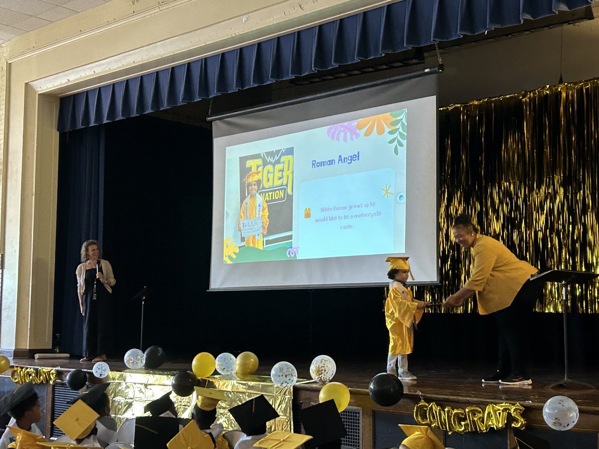 Congratulations to our amazing kindergarten students, teachers, and families. This is the first of many milestones to come.