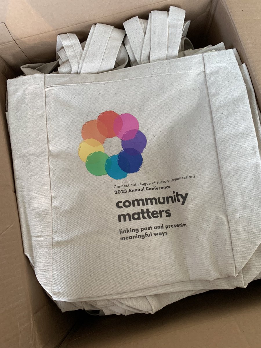 The tote bags are here! Are you registered for the League Conference? clho.org/event-5263062