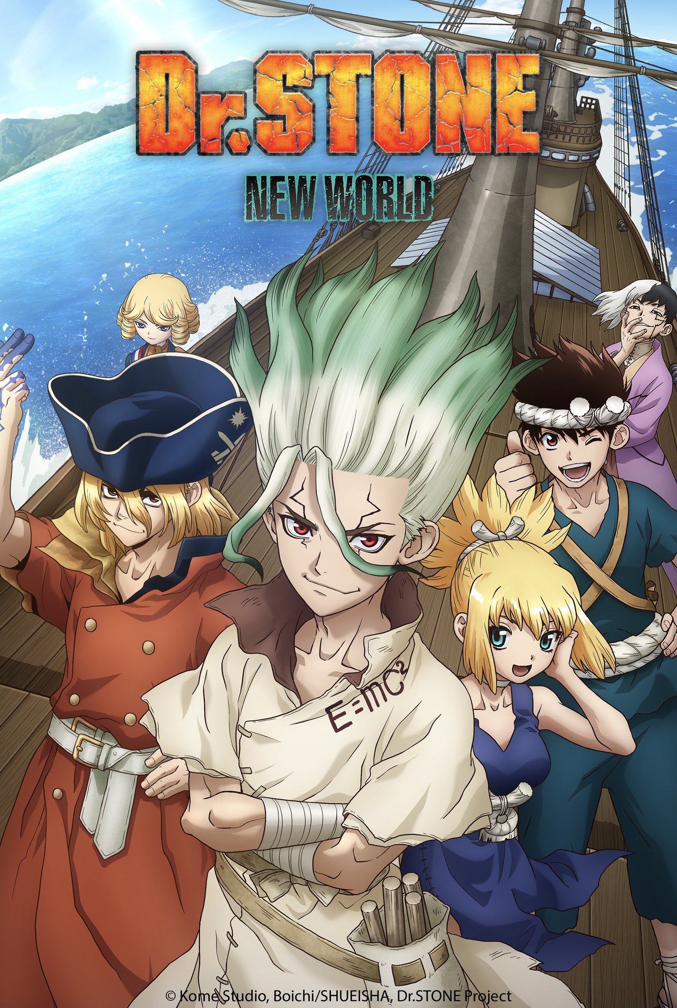 Dr. Stone – Nova arte promocional da 3ª Temporada - AnimeNew