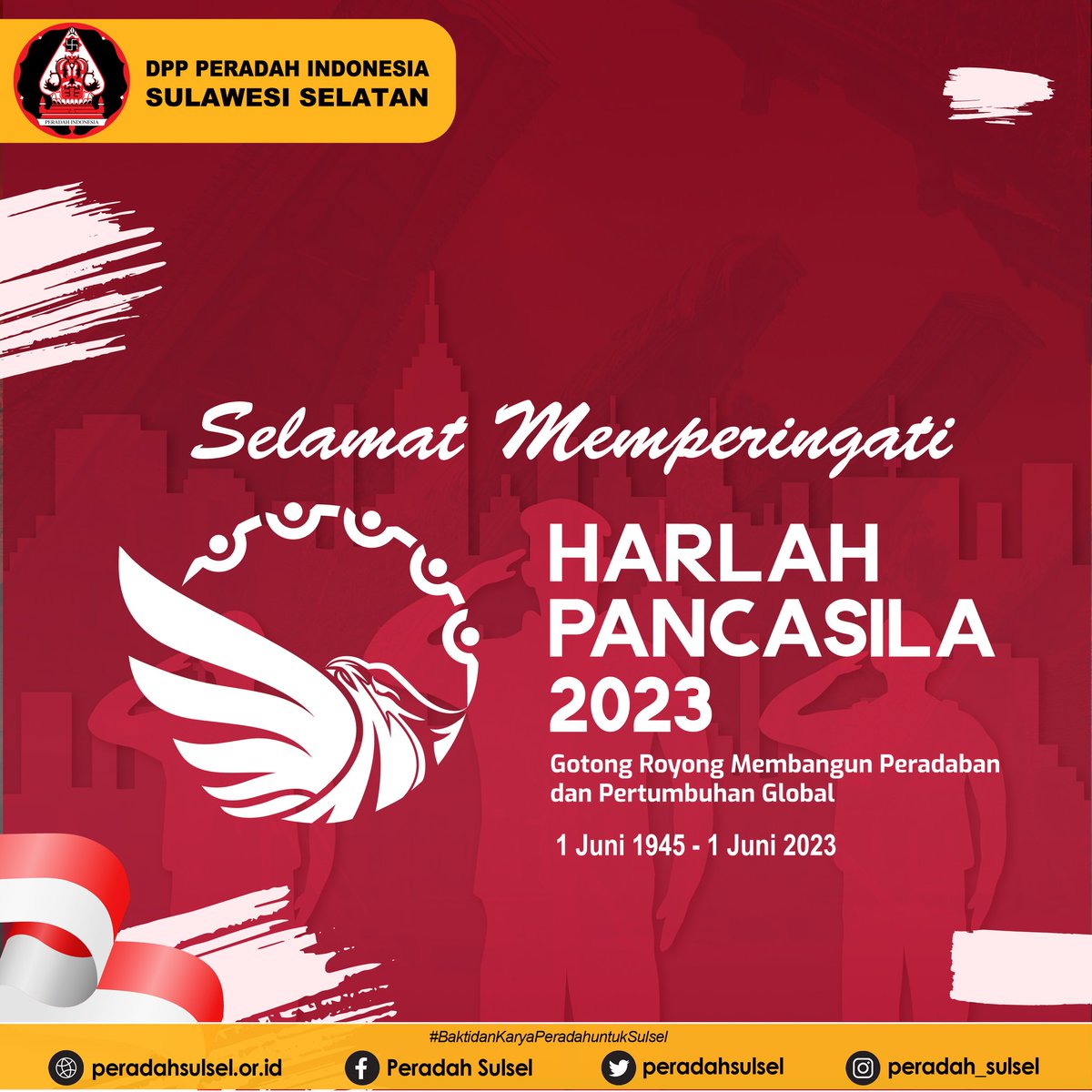 DPP Peradah SulSel tweet media