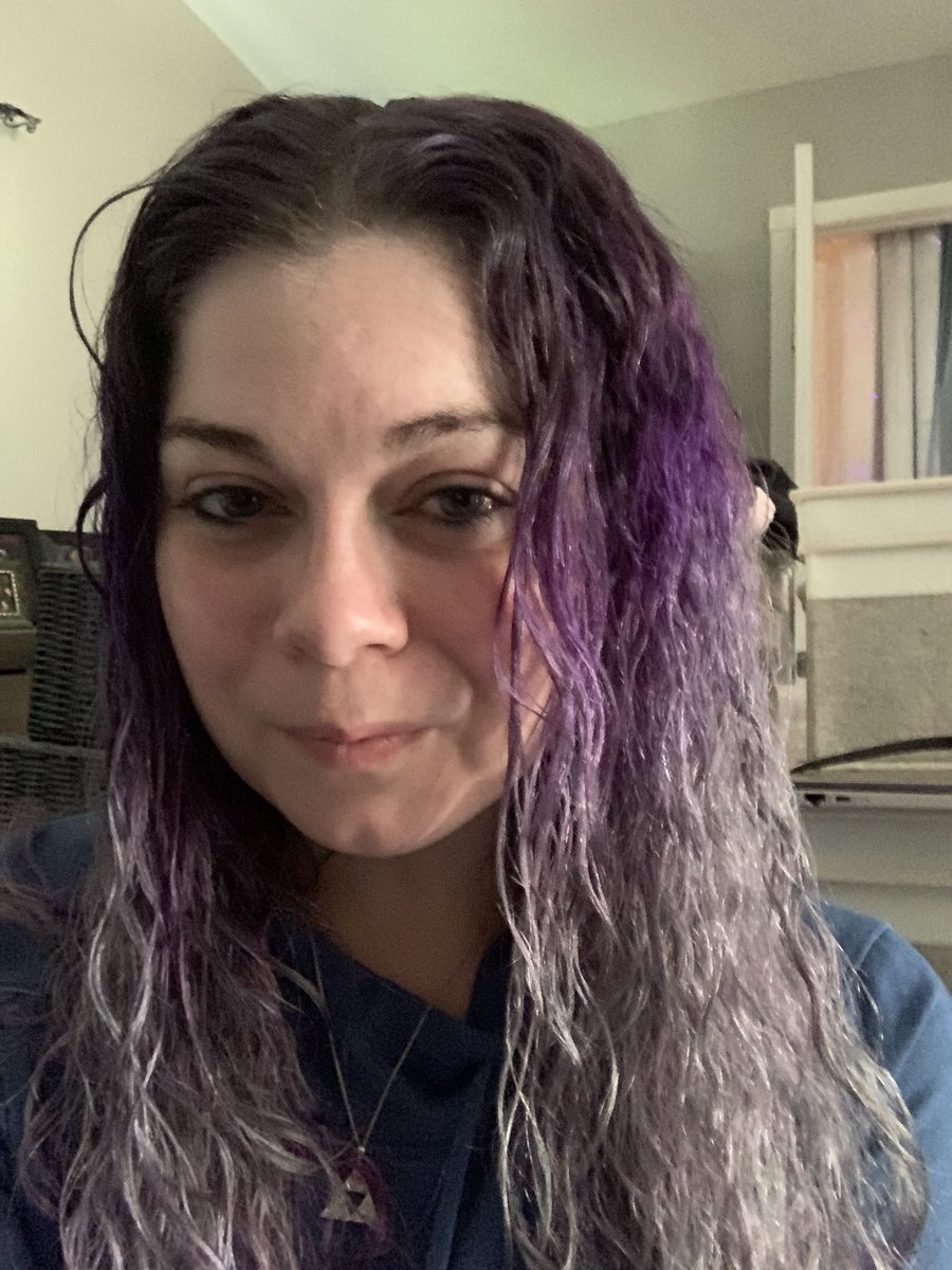 McdavisAmanda's tweet photo. When your kiddo wants you to die her hair with conditioner like you do yours in the shower… lol pink hair suits her… https://t.co/suW7wHrckC