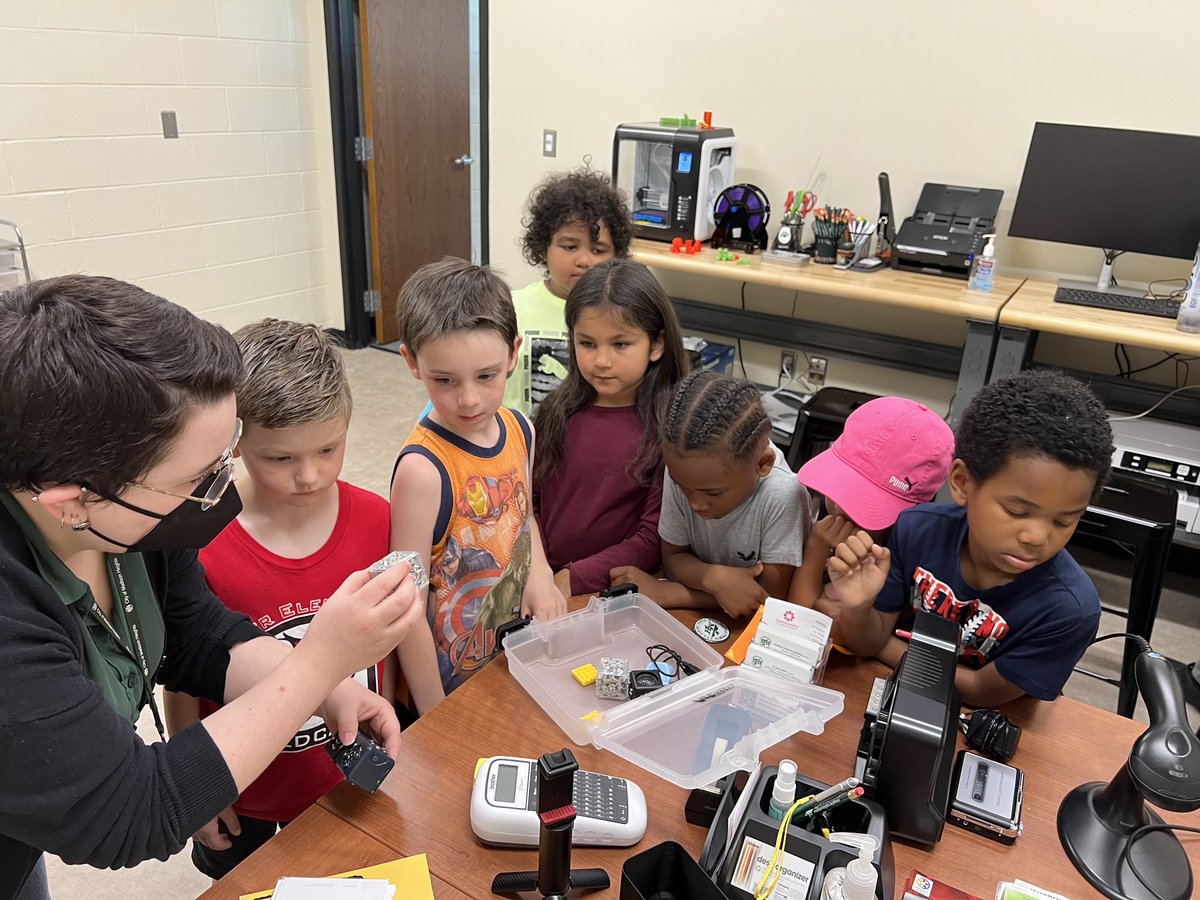 What an amazing resource for summer right here in MH! Our newly remodeled MHPL has everything! Thank you to Ms. Vanessa &amp; Ms. Ellen for the tour and project. 🥰🐾❤️📚 <a href="/hillerwildcats/">Hiller Elementary | The Lamphere Schools</a> #wearelamphere