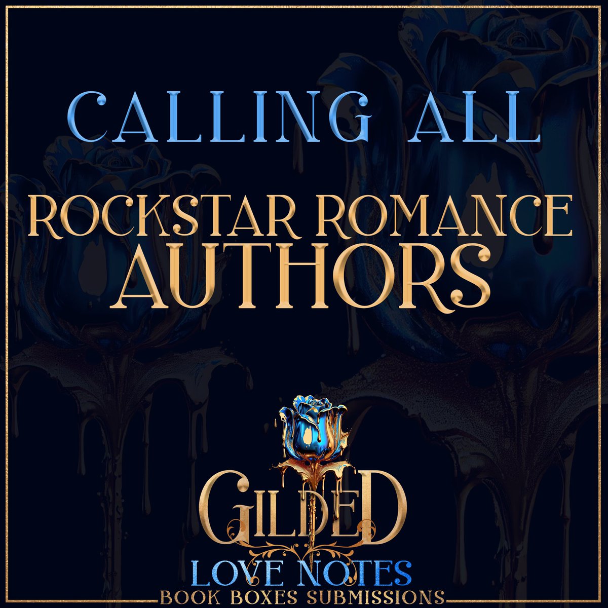 Authors submit your book now 
A few spots available 

🔗lnkbio.com/gildedlovenotes

#submission #authorscommunity #rockstarromance #bookcommunity  #booklovers #BookTwitter #bookbox