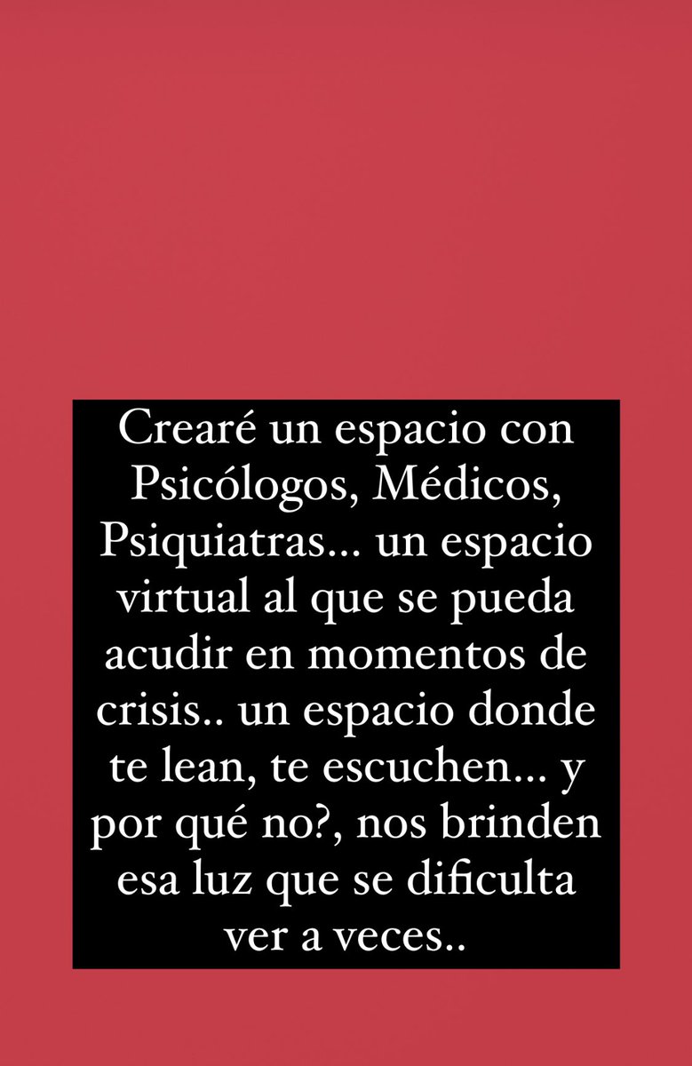 Henao0916's tweet photo. Les cuento una idea loca…

@elmurodemente en Instagram!

🧠🪄🤍

Toda atención en crisis se presta Gratis! https://t.co/4wtUytqlXC